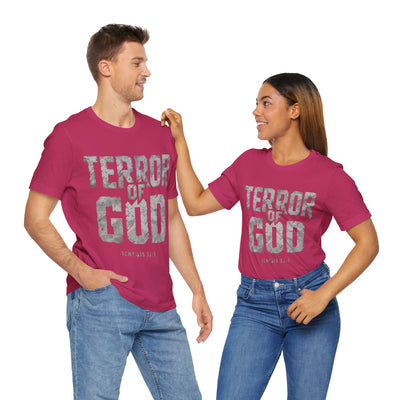Terror Of God Genesis 35:5 Unisex Jersey Short Sleeve Tee