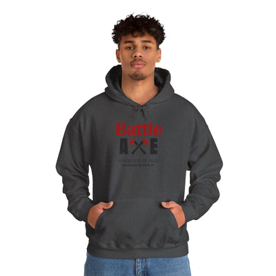 Battle Axe Weapons Of War Unisex Heavy Blend™ Hooded Sweatshirt