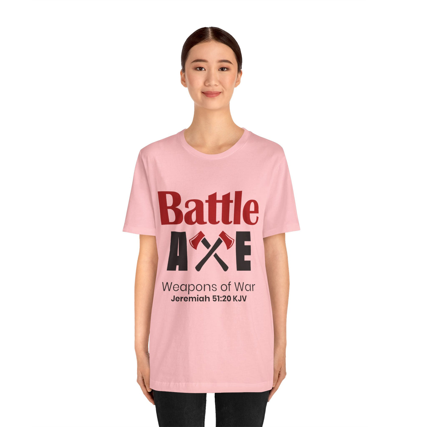 Battle Axe Weapons Of War Unisex Jersey Short Sleeve Tee