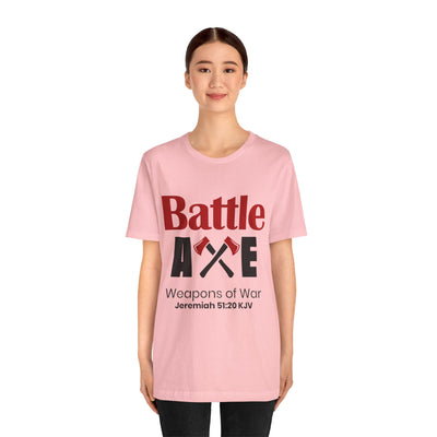 Battle Axe Weapons Of War Unisex Jersey Short Sleeve Tee