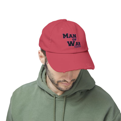 Man Of War Unisex Distressed Cap