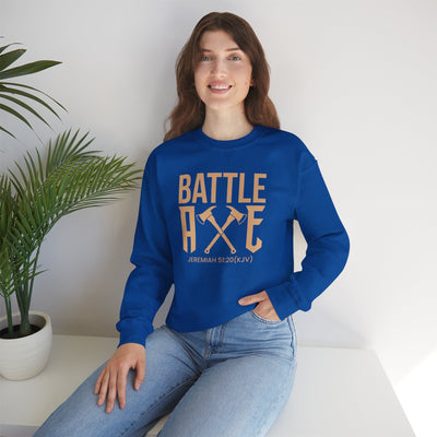 Battle Axe Unisex Heavy Blend™ Crewneck Sweatshirt
