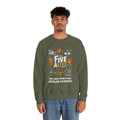 The Five Alive Process Unisex Heavy Blend™ Crewneck Sweatshirt
