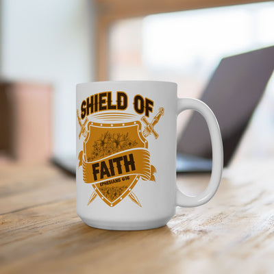 Shield Of Faith Ceramic Mug, (11oz, 15o z)