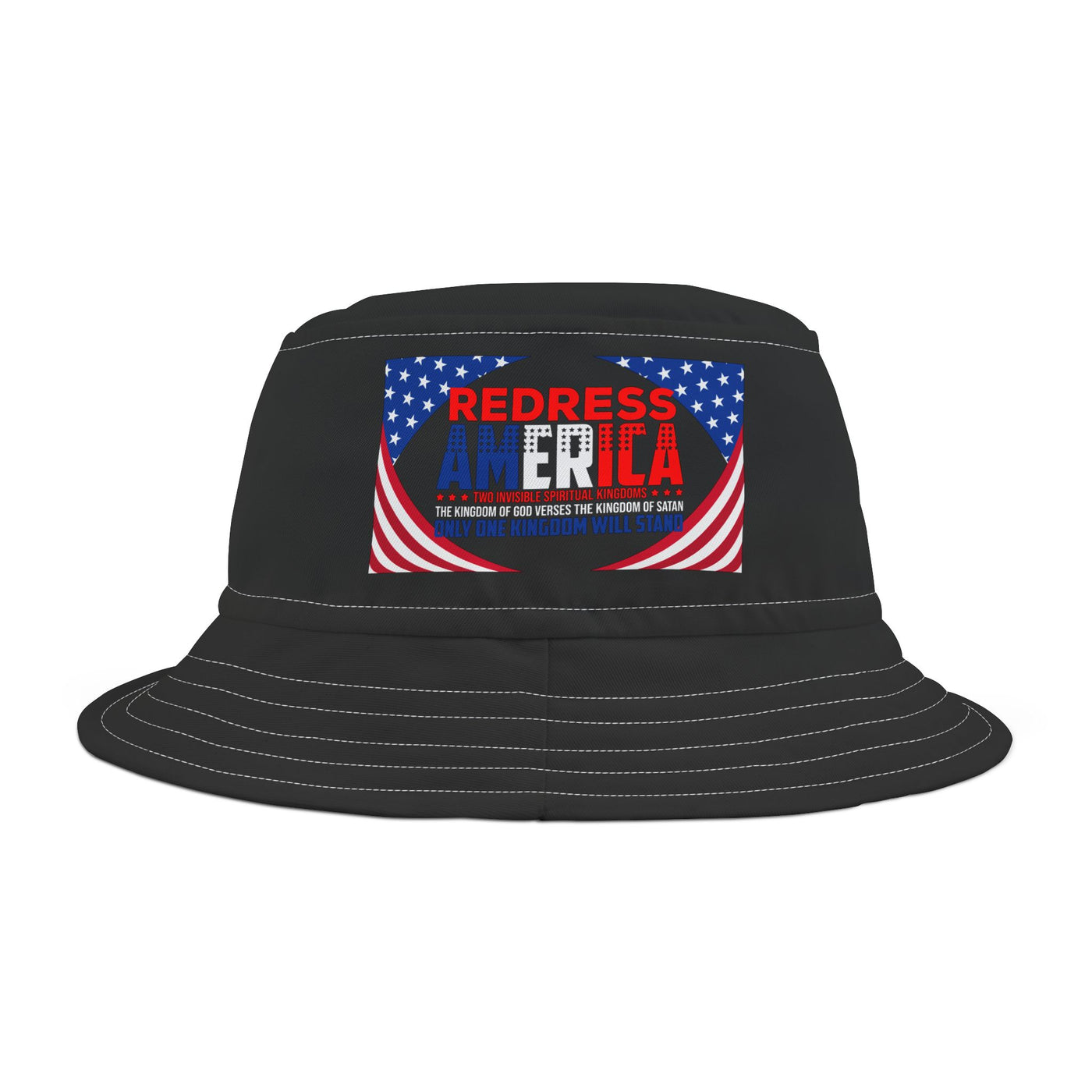 Redress America Unisex Bucket Hat, American Flags