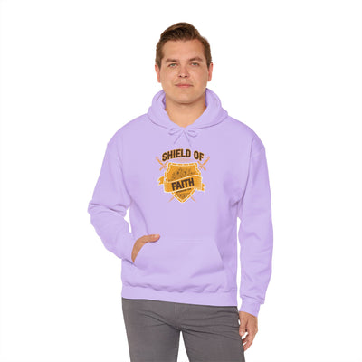 Shield Of Faith Unisex Heavy Blend™ Hooded Sweatshirt , Winter Wear