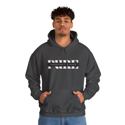 Pure Innocent Finds Unisex Heavy Blend™ Hooded Sweatshirt, white