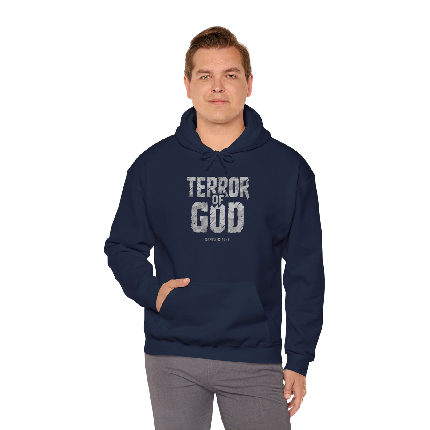 Terror Of God Genesis 33:5 Unisex Heavy Blend™ Hooded Sweatshirt
