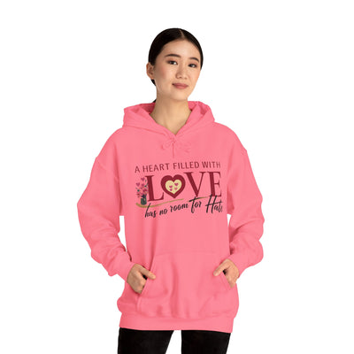 A Heart Filled With Love Unisex Heavy Blend™ Hooded Sweatshirt