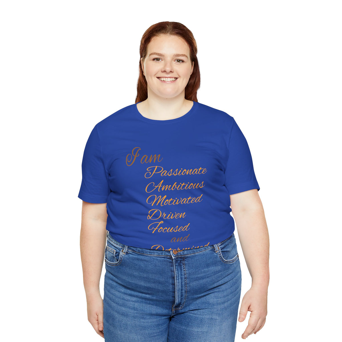 I Am Determined Unisex Jersey Short Sleeve Tee