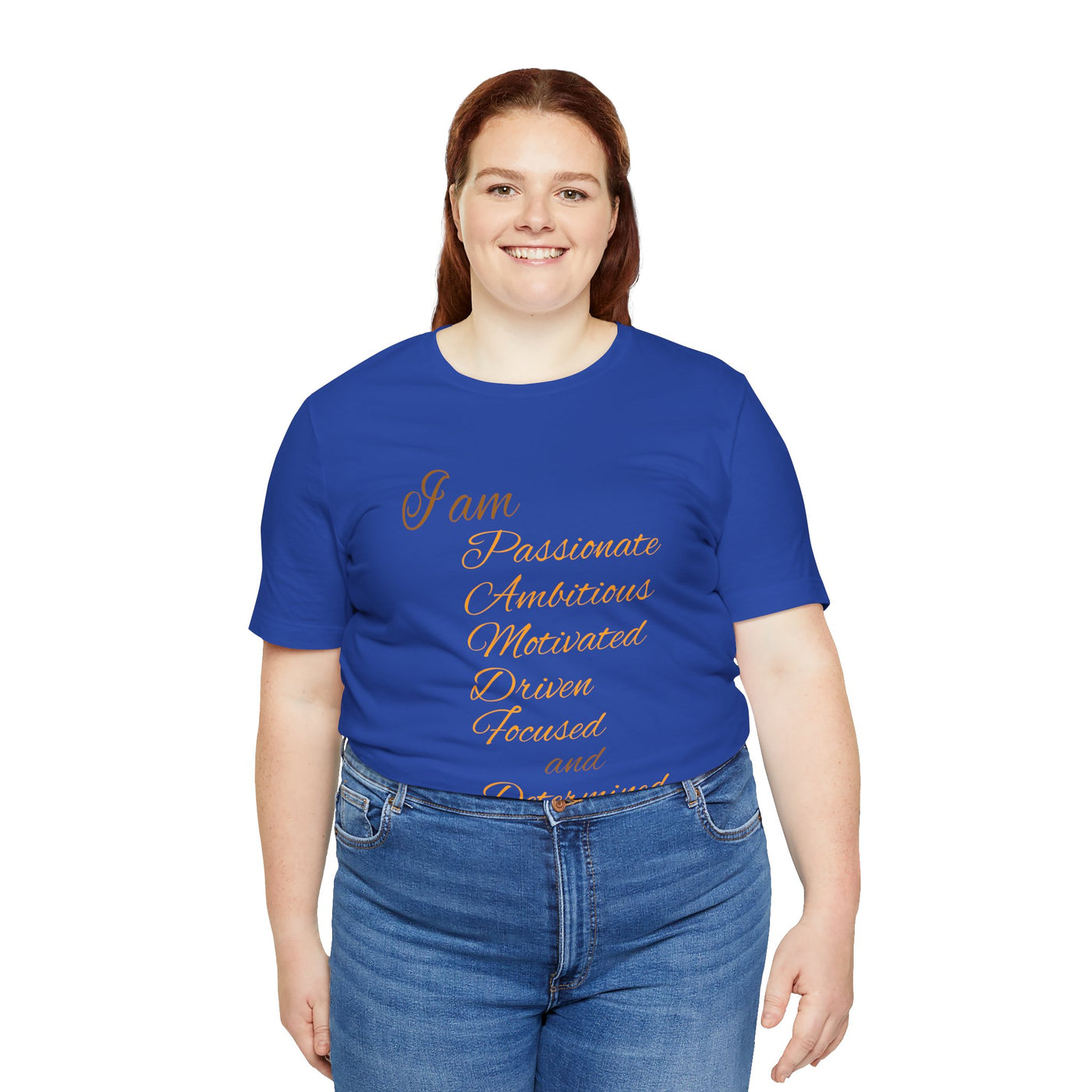 I Am Determined Unisex Jersey Short Sleeve Tee