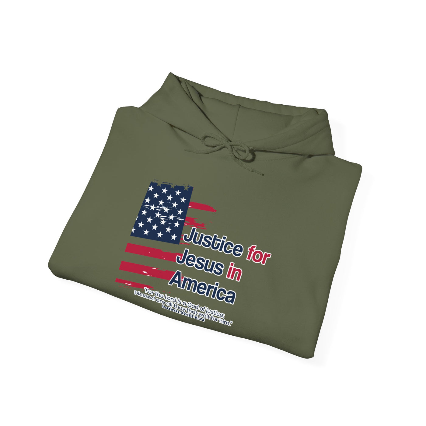 Justice For Jesus In America Unisex Heavy Blend™ Hooded Sweatshirt
