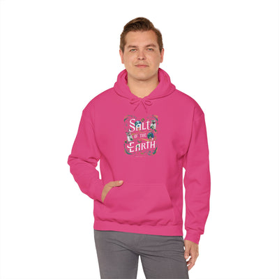 Salt Of The Earth Matthew 5:13 Unisex Heavy Blend™ Hooded Sweatshirt, Abstract design