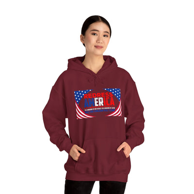 Redress America Unisex Heavy Blend™ Hooded Sweatshirt, American Stars