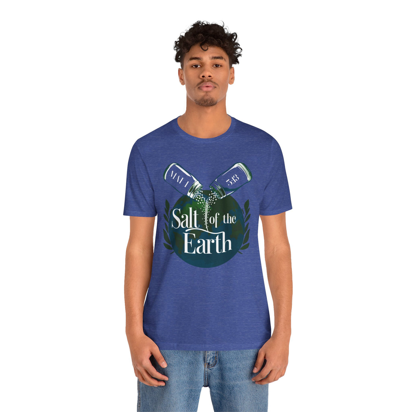 Salt Of The Earth Matt 5:13 Unisex Jersey Short Sleeve Tee