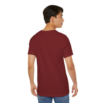 Battle Axe Unisex Jersey Short Sleeve Tee, Golden Design