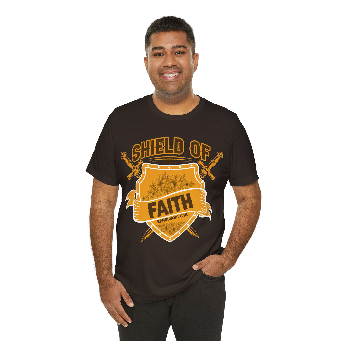 Shield Of Faith Unisex Jersey Short Sleeve Tee