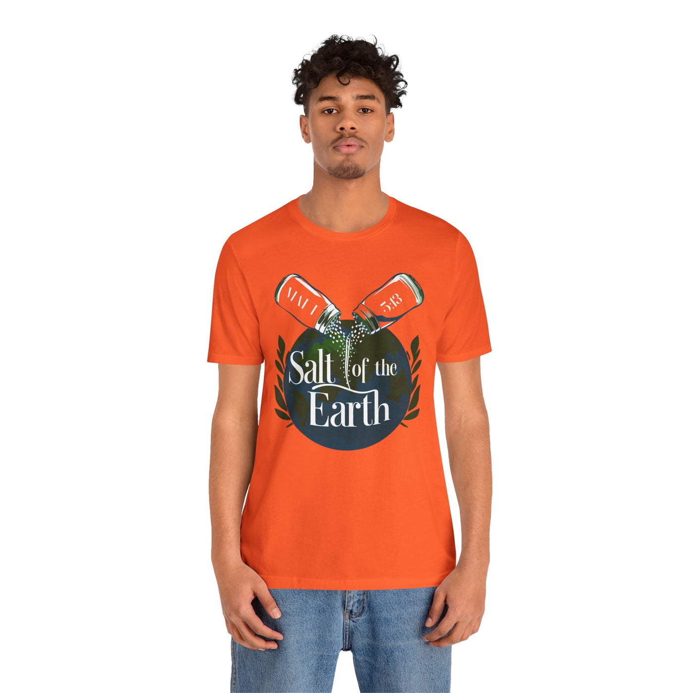Salt Of The Earth Matt 5:13 Unisex Jersey Short Sleeve Tee