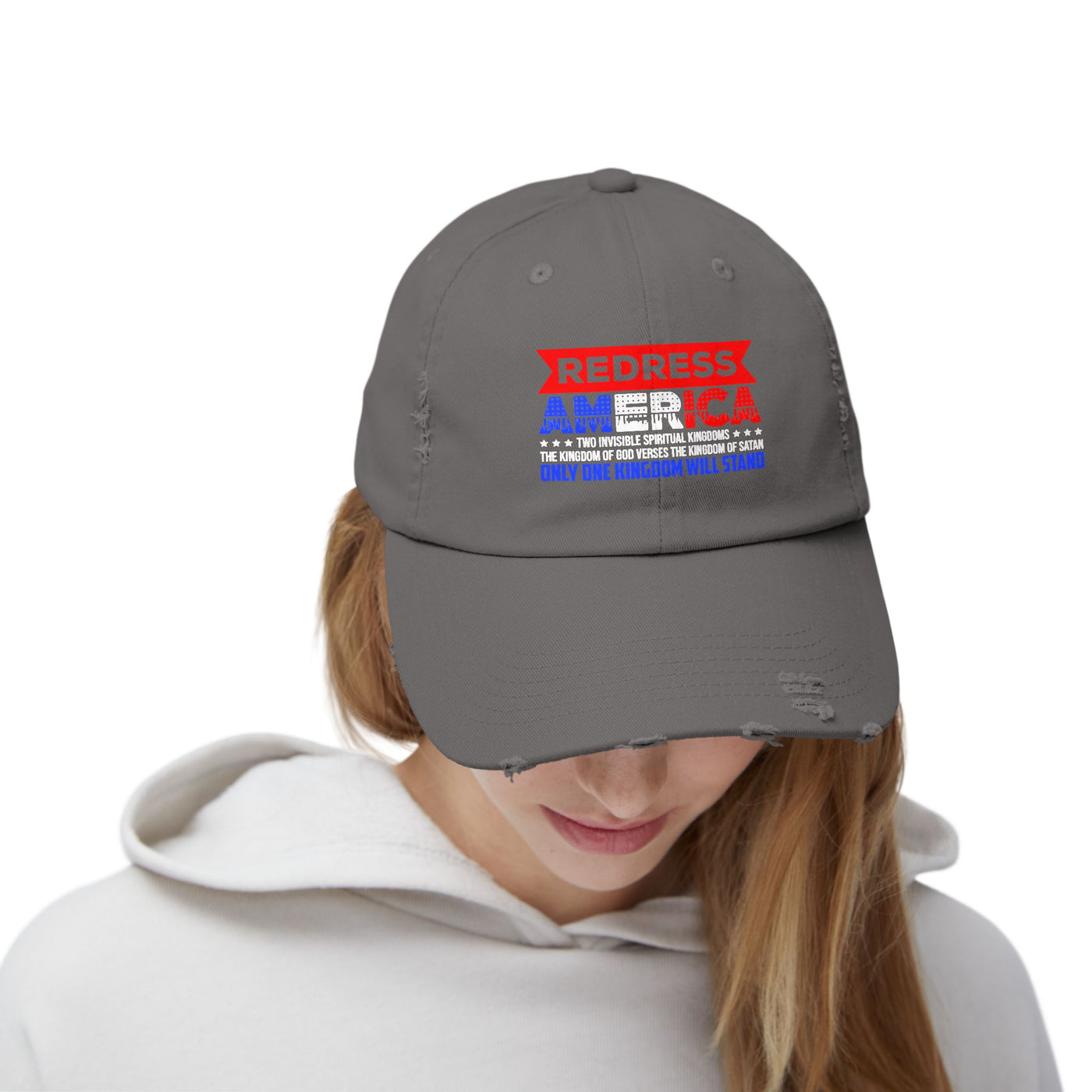 Redress America Unisex Distressed Cap