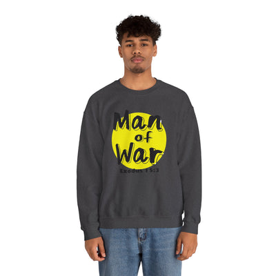 Man Of War Unisex Heavy Blend™ Crewneck Sweatshirt, Graphic Wears