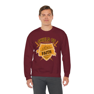 Shield Of Faith Unisex Heavy Blend™ Crewneck Sweatshirt
