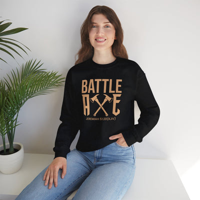Battle Axe Unisex Heavy Blend™ Crewneck Sweatshirt