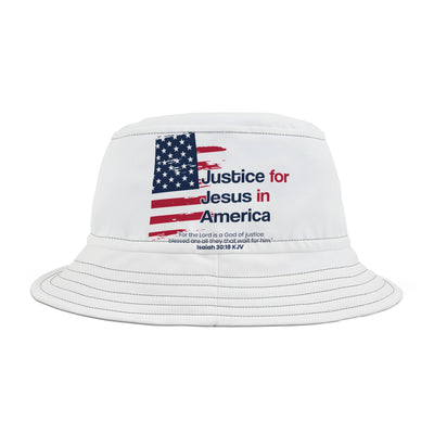 Justice For Jesus In America Unisex Bucket Hat