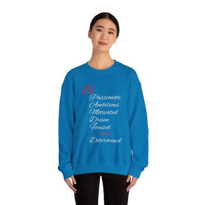 Be Determined Unisex Heavy Blend™ Crewneck Sweatshirt
