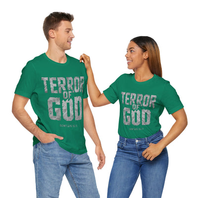 Terror Of God Genesis 35:5 Unisex Jersey Short Sleeve Tee