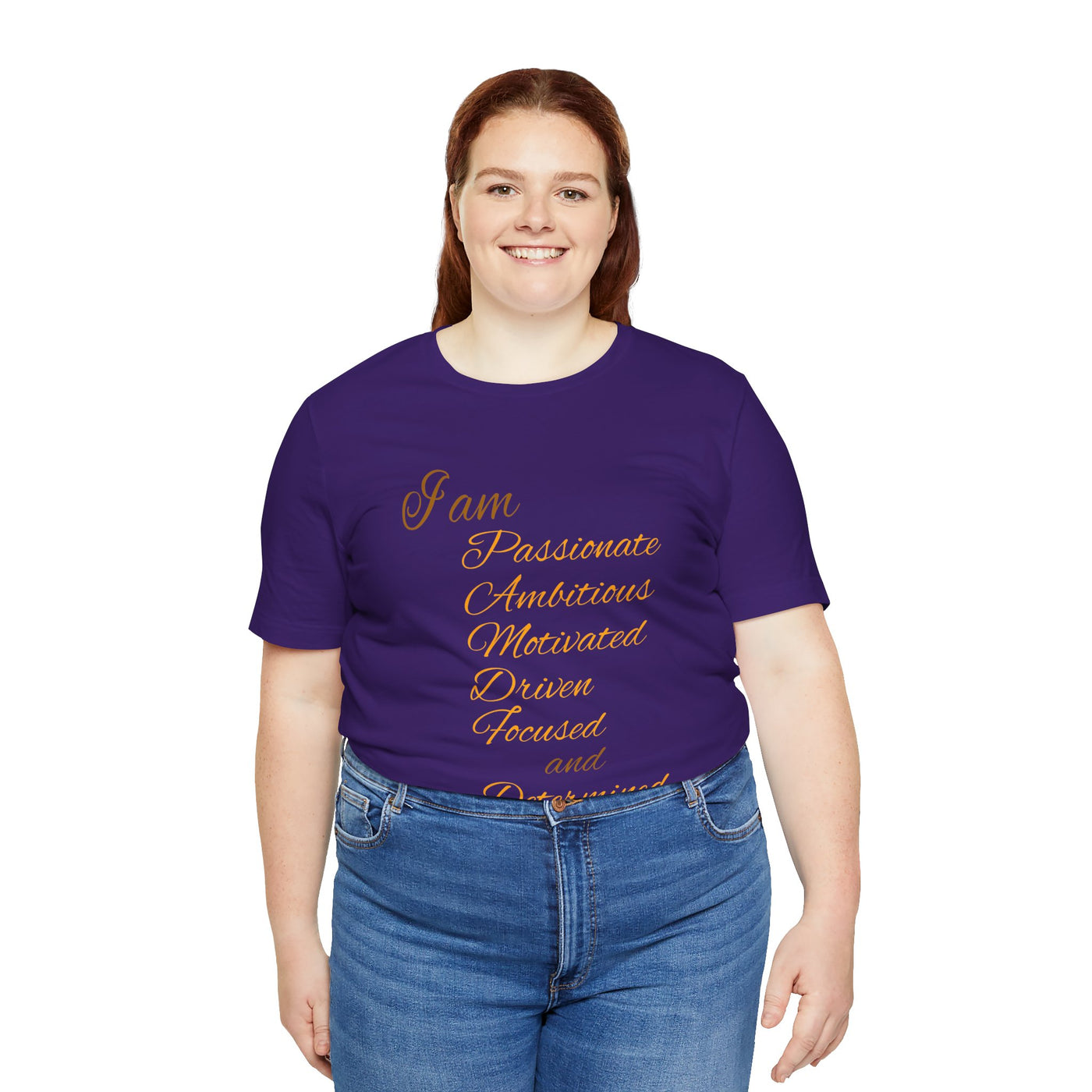 I Am Determined Unisex Jersey Short Sleeve Tee