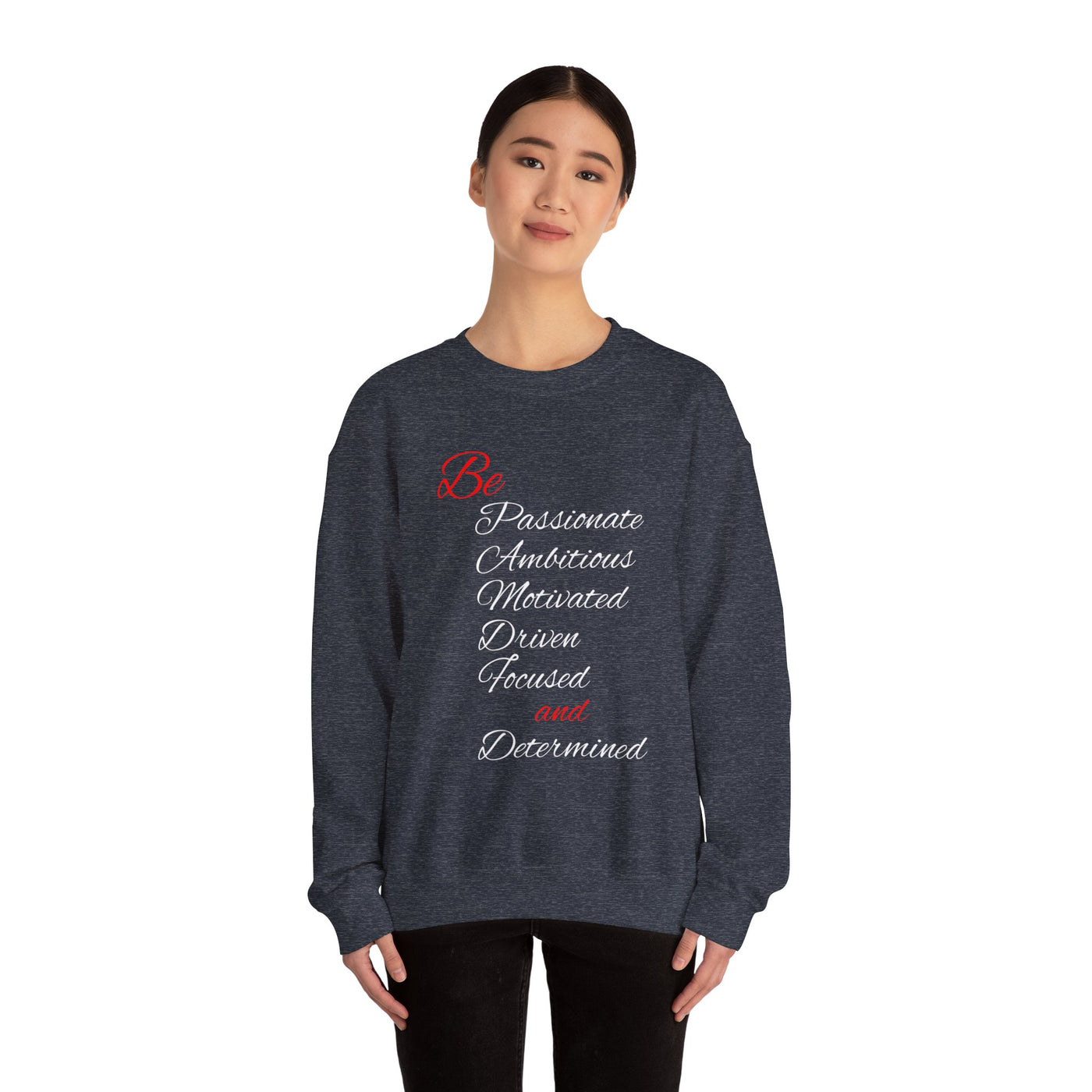 Be Determined Unisex Heavy Blend™ Crewneck Sweatshirt
