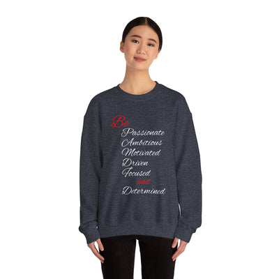 Be Determined Unisex Heavy Blend™ Crewneck Sweatshirt