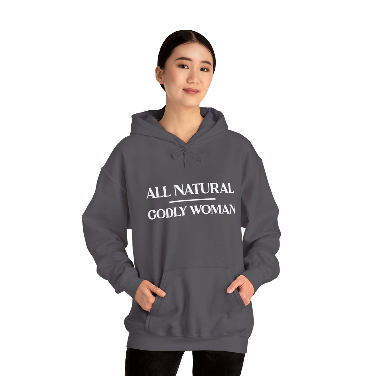 All Natural Godly Woman Heavy Blend™ Hooded Sweatshirt
