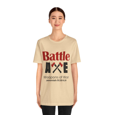 Battle Axe Weapons Of War Unisex Jersey Short Sleeve Tee