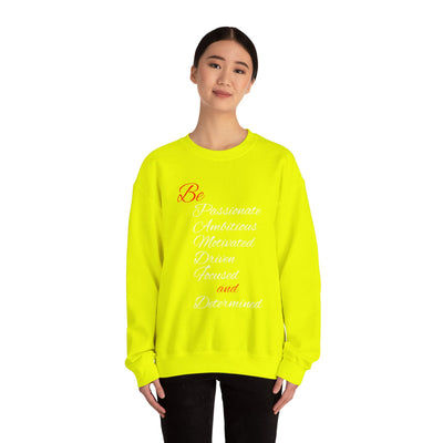 Be Determined Unisex Heavy Blend™ Crewneck Sweatshirt