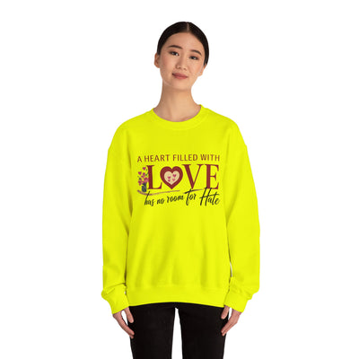 A Heart Filled With Love Unisex Heavy Blend™ Crewneck Sweatshirt
