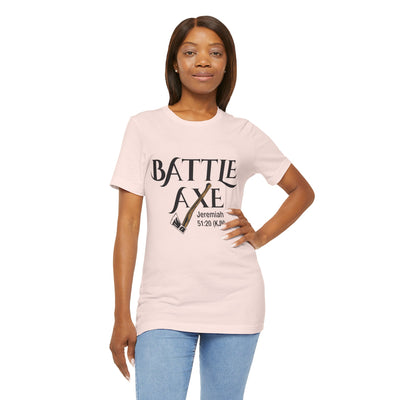 Battle Axe Jeremiah 51:20 Unisex Jersey Short Sleeve Tee