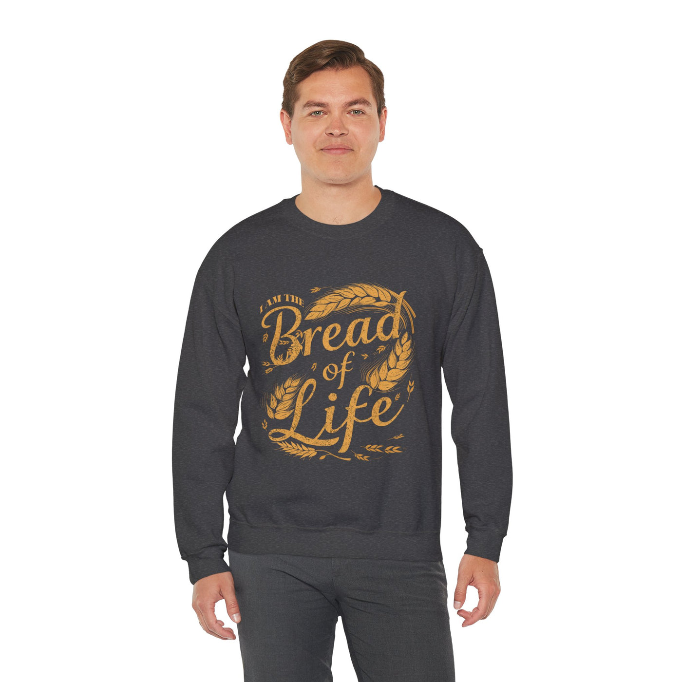 Bread Of Life Unisex Heavy Blend™ Crewneck Sweatshirt