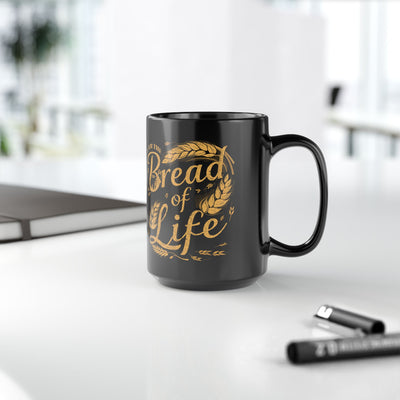 Bread Of Life Black Mug (11oz, 15oz)