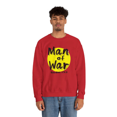 Man Of War Unisex Heavy Blend™ Crewneck Sweatshirt, Graphic Wears