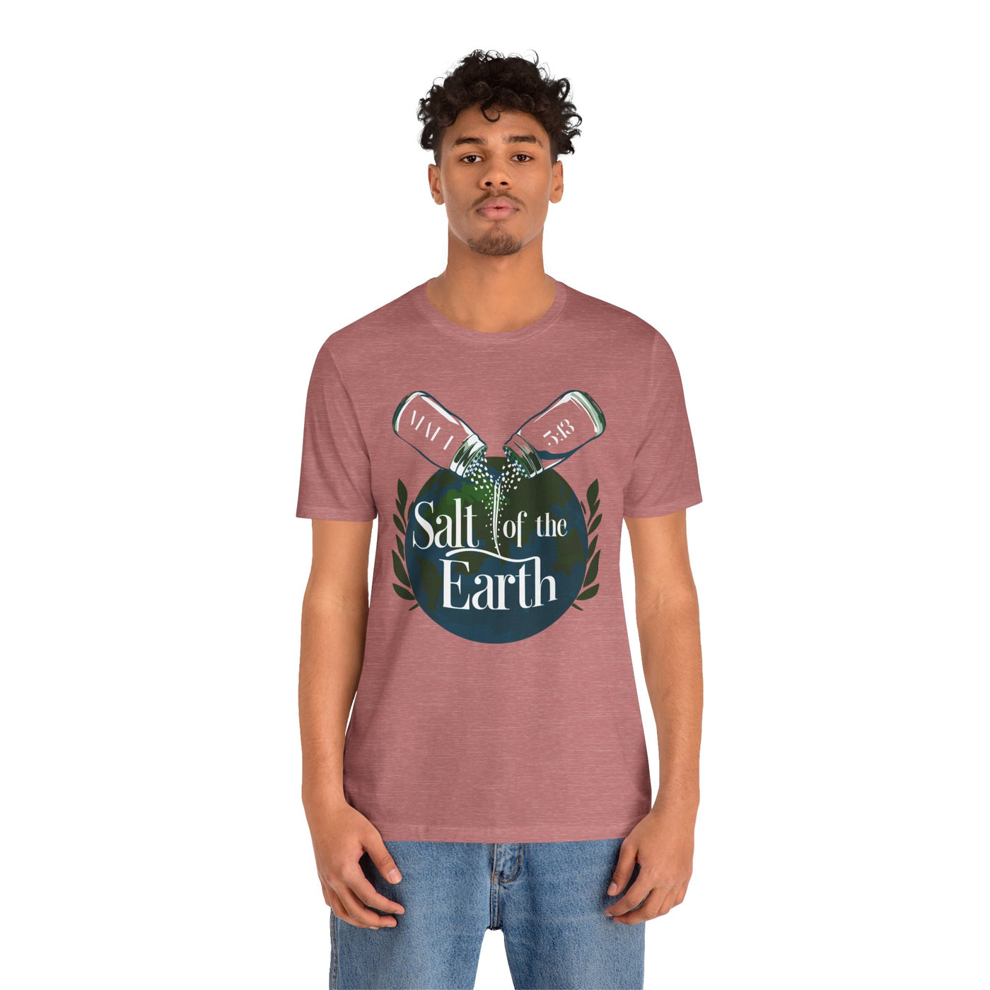 Salt Of The Earth Matt 5:13 Unisex Jersey Short Sleeve Tee