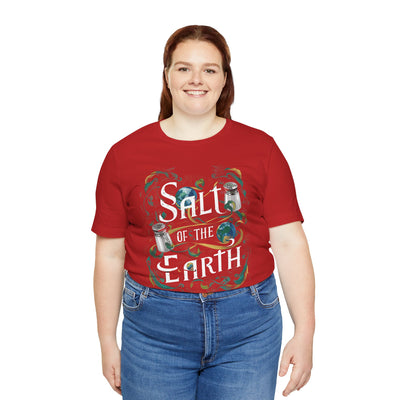 Salt Of The Earth Matthew 5:13 Unisex Jersey Short Sleeve Tee, Abstract Design