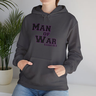 Man Of War Exodus 15:3 Unisex Heavy Blend™ Hooded Sweatshirt