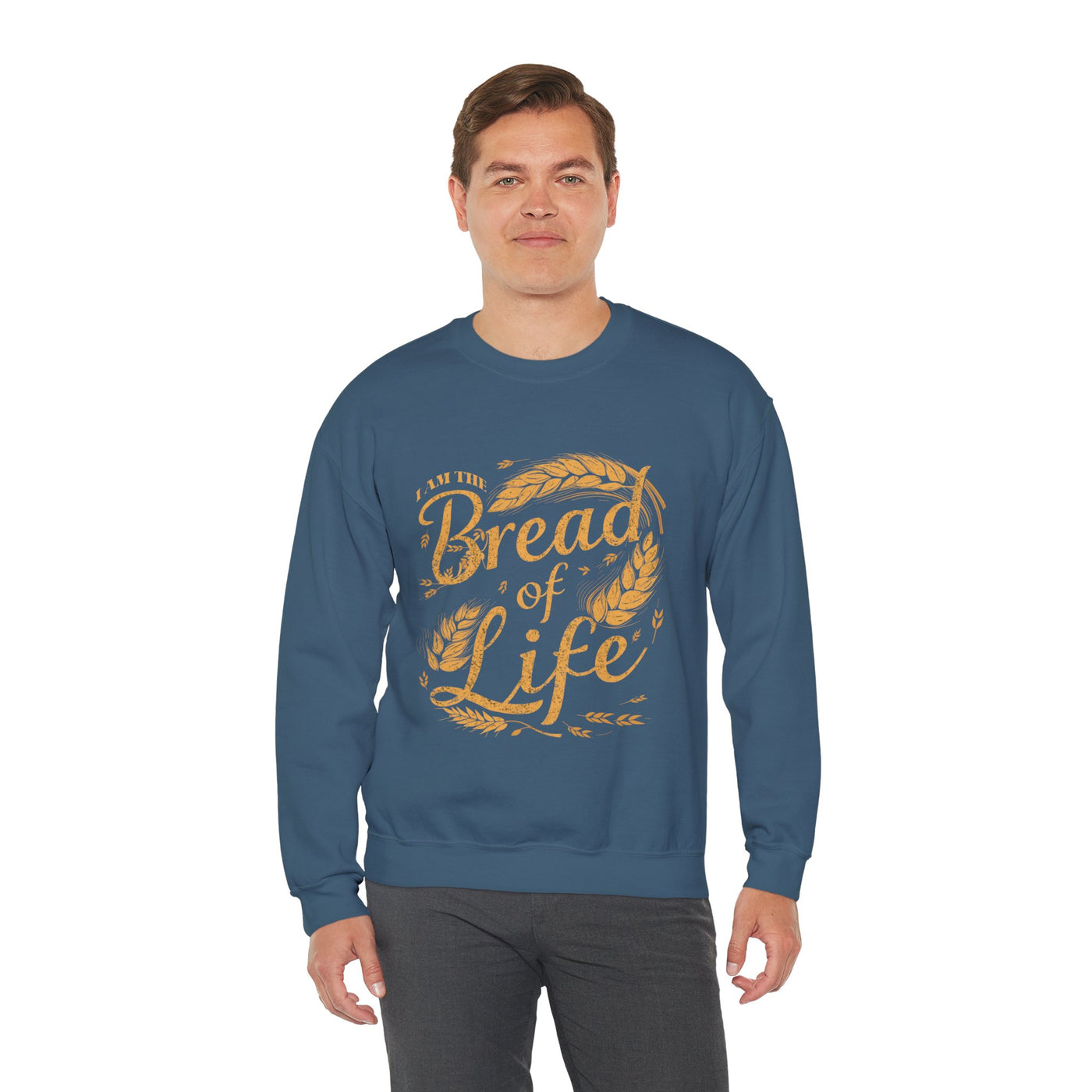 Bread Of Life Unisex Heavy Blend™ Crewneck Sweatshirt