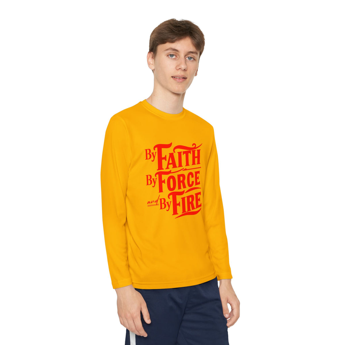 Youth Long Sleeve Competitor Tee