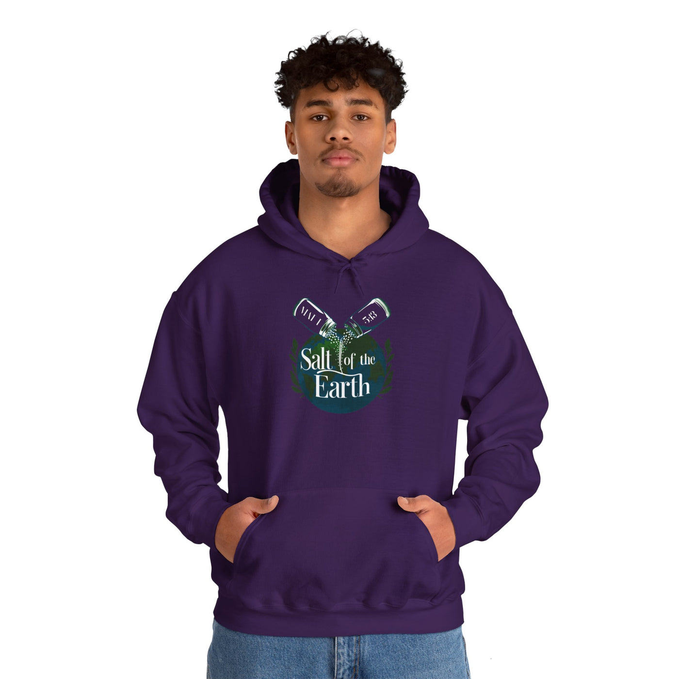 Salt Of The Earth Matt 5:13 Unisex Heavy Blend™ Hooded Sweatshirt