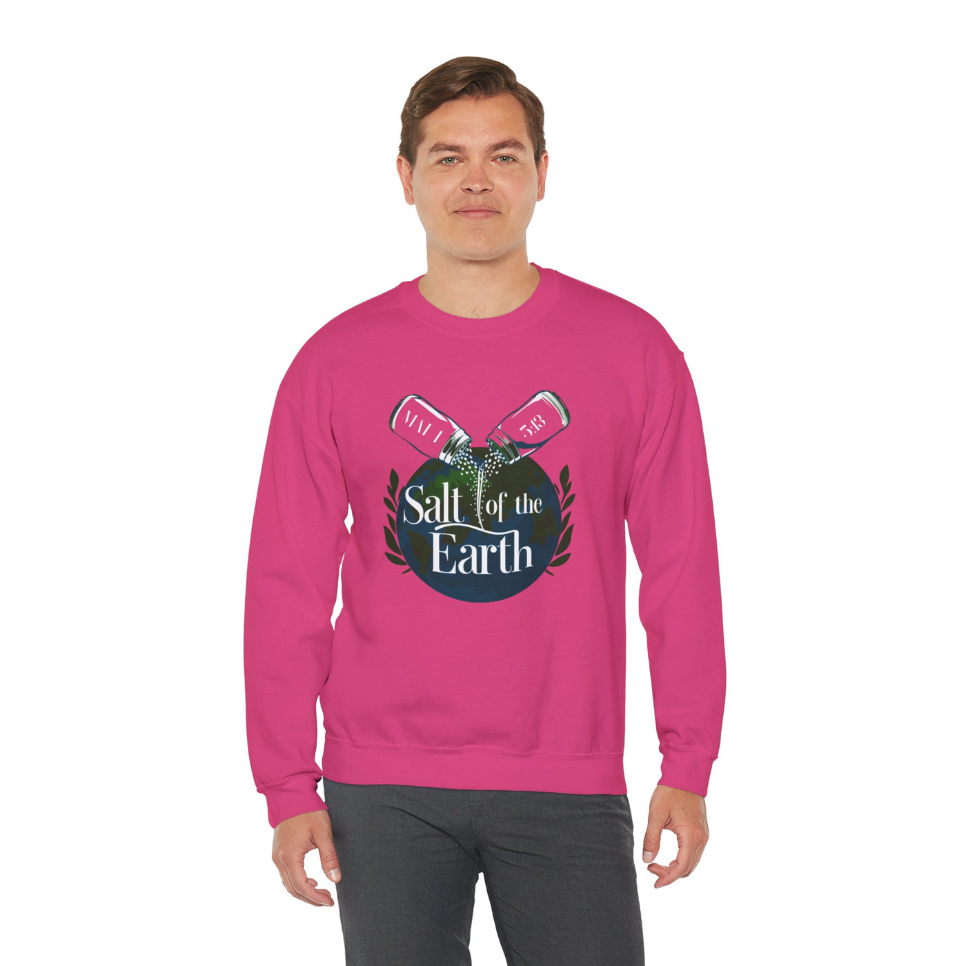Salt Of The Earth Matt 5:13 Unisex Heavy Blend™ Crewneck Sweatshirt
