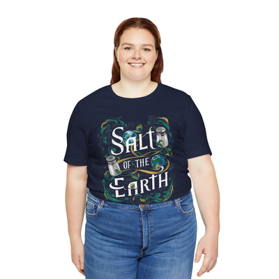 Salt Of The Earth Matthew 5:13 Unisex Jersey Short Sleeve Tee, Abstract Design