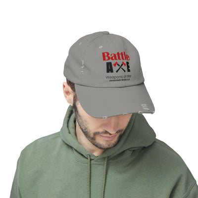 Battle Axe Weapons Of War Unisex Distressed Cap