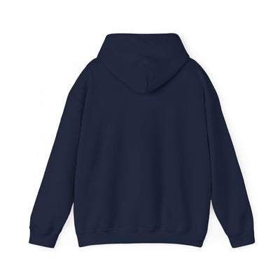 Battle Axe Unisex Heavy Blend™ Hooded Sweatshirt, Golden Design